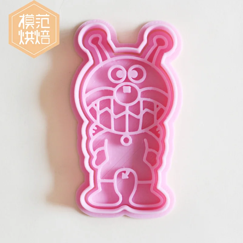 11 шт./компл. Anpanman резак для печенья 3d прессованный тип инструмент выпечки