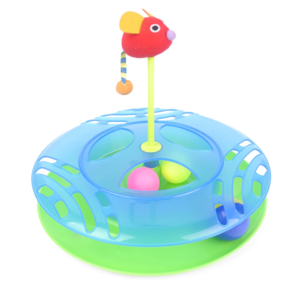 Горячие интерактивные трековые игрушки для кошек 2 уровня котят собак интеллект