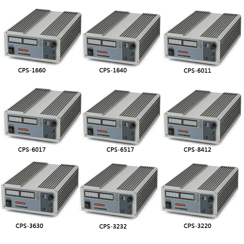 Регулируемый источник питания постоянного тока PFC компактный цифровой OVP/OCP/OTP импульсный лабораторный источник питания 16V 60V 60A 32V 20A 32A 84V 11A 17A