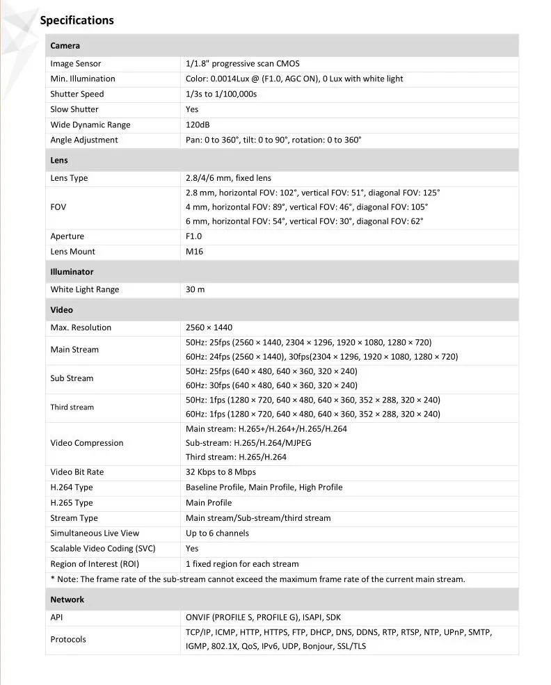 Оригинальная английская Hikvision DS-2CD2047G1-L полный цвет 4 МП Vu Fixed Bullet Network IPC IP67 POE камера
