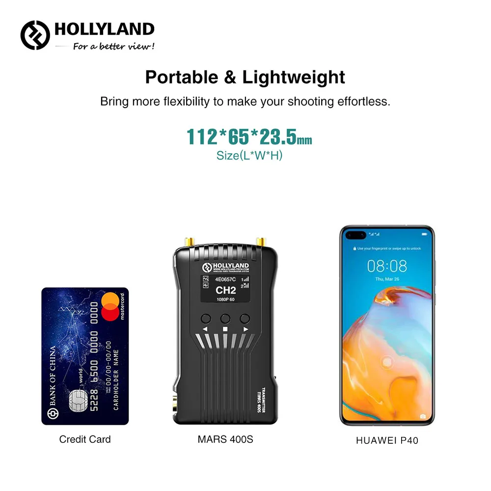 HOLLYLAND 400S 1080 футов SDI 300 P передача для камеры изображения беспроводной HD видео