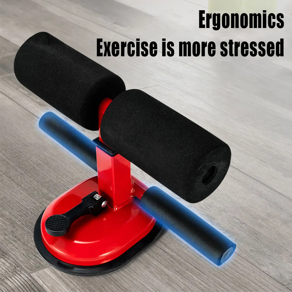 

Soft Big Suction Cup Sit-up Device Aid Double-bar Four-stage Height Adjustment Large Suctions Cup Stable Sports Equipment