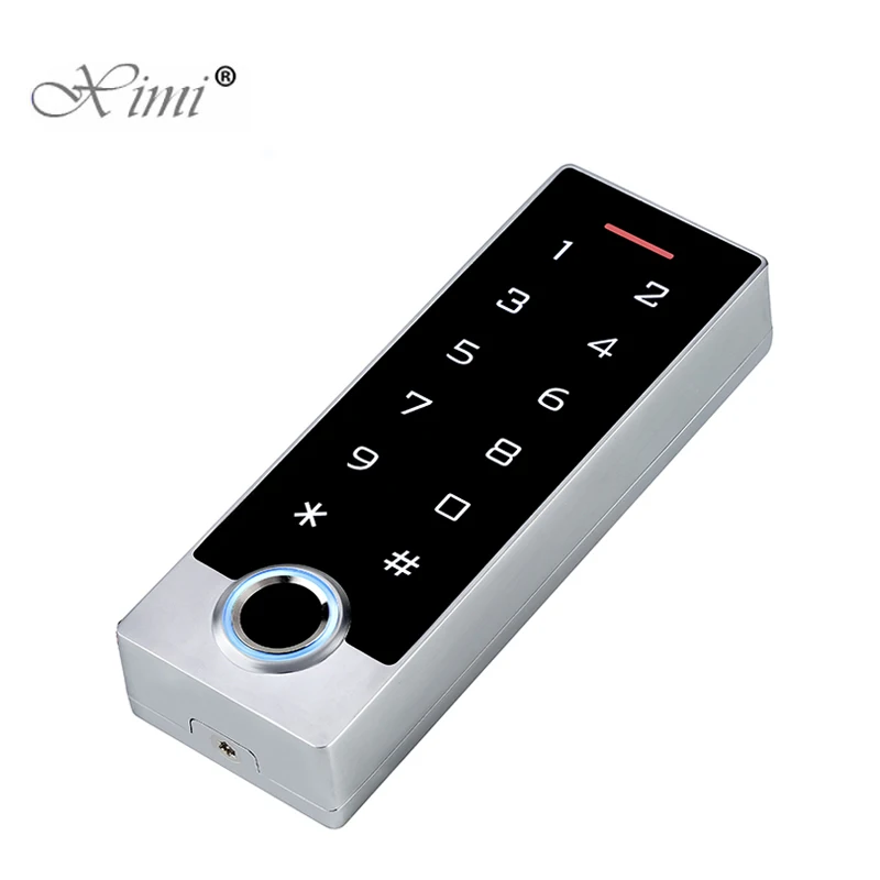 Новая Металлическая Подсветка клавиатуры IP68 Водонепроницаемый отпечаток пальца