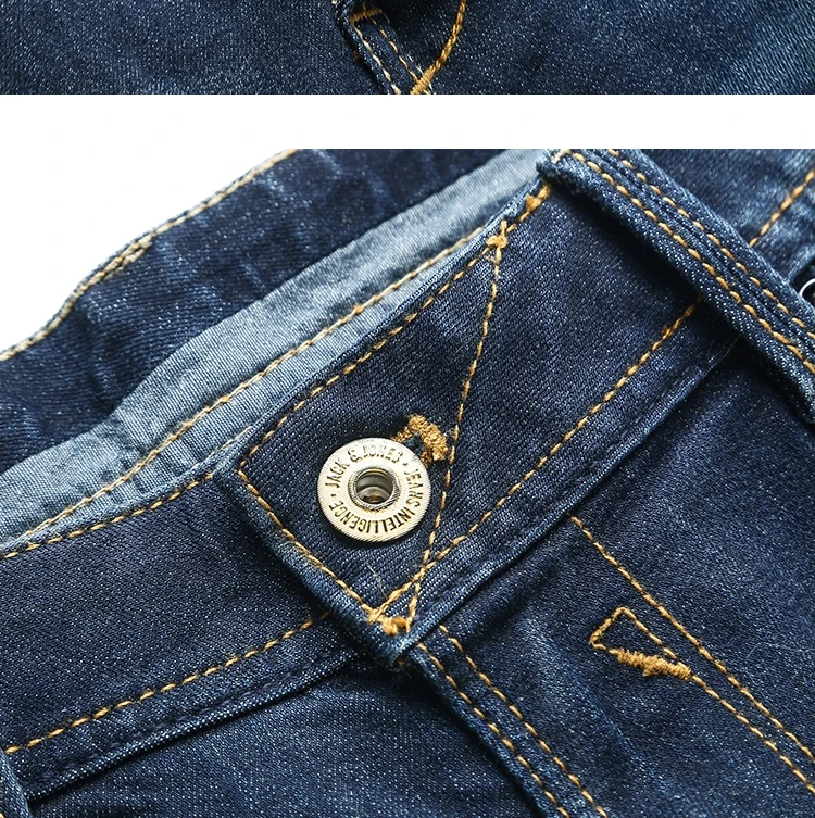 JackJones мужские модные трендовые узкие Стрейчевые джинсы, джинсовые штаны, мужская одежда 219132554