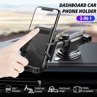 multifunction car phone holder mobile phone stand cellular support bracket car suction cup mobile holder telescopic arm bracket