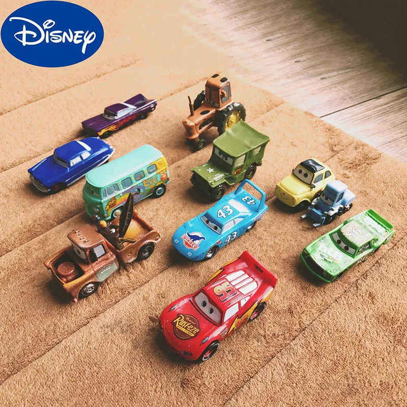 Disney Pixar тачки 3 Молния Маккуин мэтер Джексон шторм Рамирес 1:55 литая машина