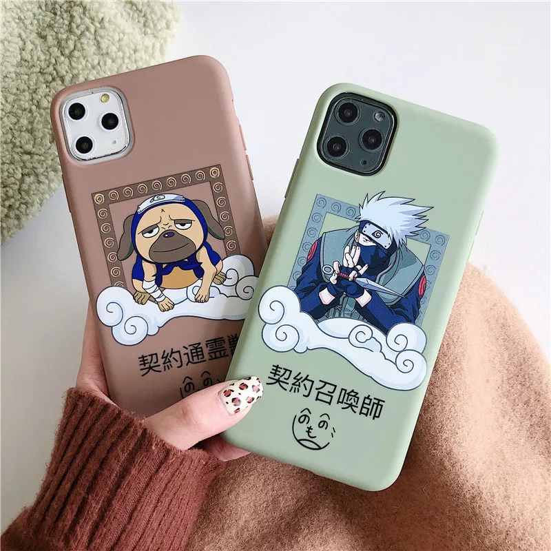 Японский Аниме Манга Мягкий ТПУ силиконовый чехол для телефона iPhone 11 11Pro X 6 6S 7 7Plus 8