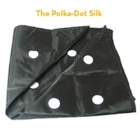 the polka dot silk 4545cm stage magic tricks magician gimmick props comedy scarves appearing vanishing dots magic toys
