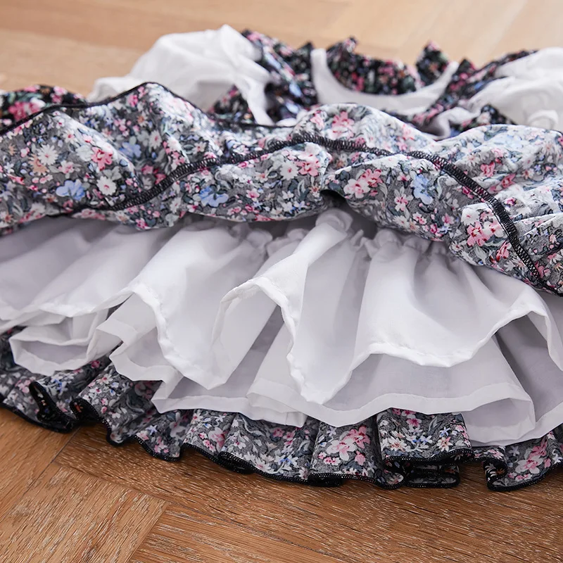 Испанское платье для девочек королевские костюмы Детские свадебные платья