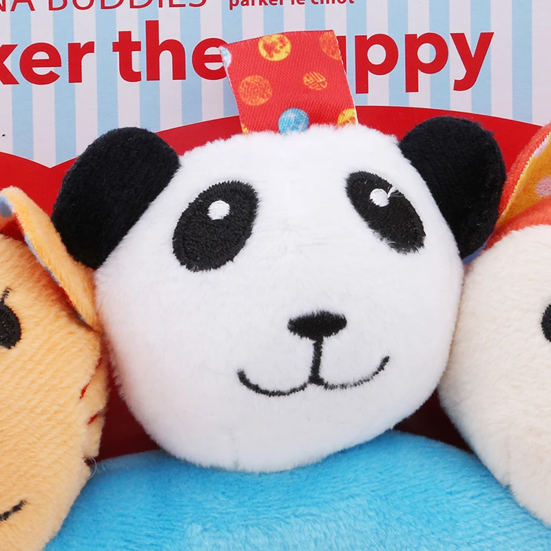 Детская Развивающая погремушка три головы животного|Интерактивные игрушки для