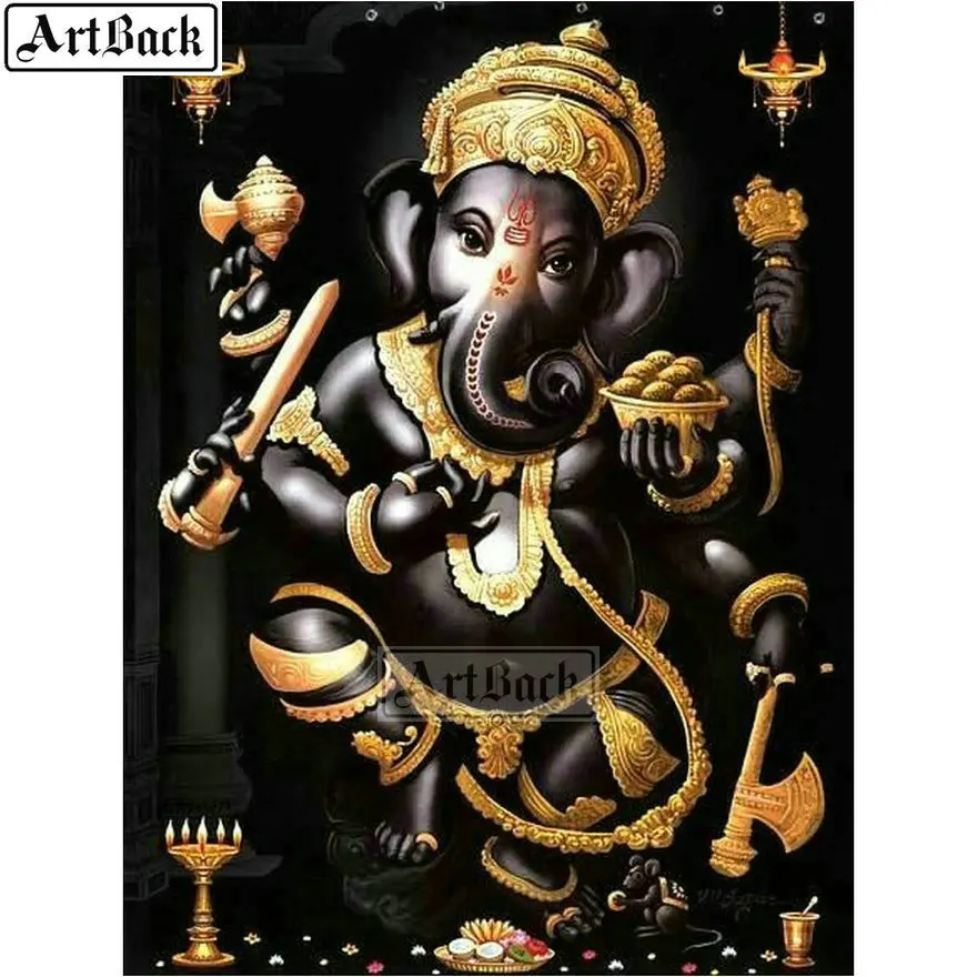 ArtBack diy 5d алмазная живопись Ganesha | Дом и сад