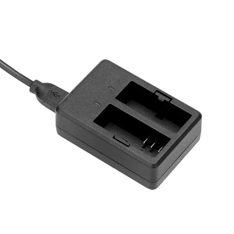 Аксессуары для камеры SJ8 батарея двойное зарядное устройство USB светодиодный