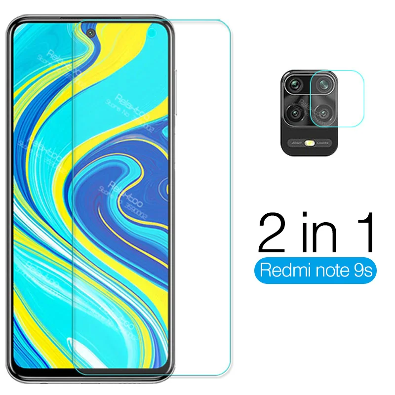 Защитное стекло для объектива камеры Redmi note 9 s 2 в 1 xiaomi redmi 9s note9 pro 9a 9c защита экрана