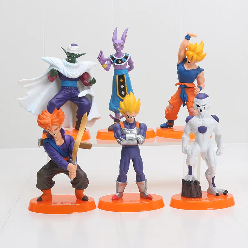 11 Dragon Ball Z на шарнирах Вегета сын пикколо Гохан Сон Гоку Мужские Шорты для купания gogeta PVC Фигурки игрушки - Цвет: 11