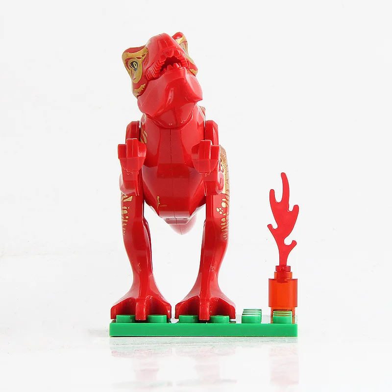 12 шт. динозавр мини блок Юрского периода парк Птерозавр Т Рекс Модель