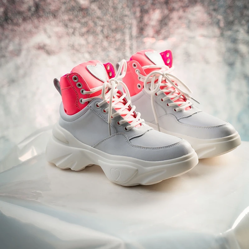 2020 Women Fashion Chunky shoes Sneakers Hart Breathable Dad Shoes Casual Sport Flat Platform Zapatillas mujer кроссовки | Обувь