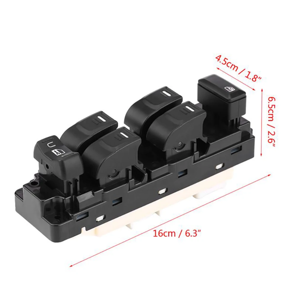 Пластиковый переключатель окон передний левый боковой главный Электрический