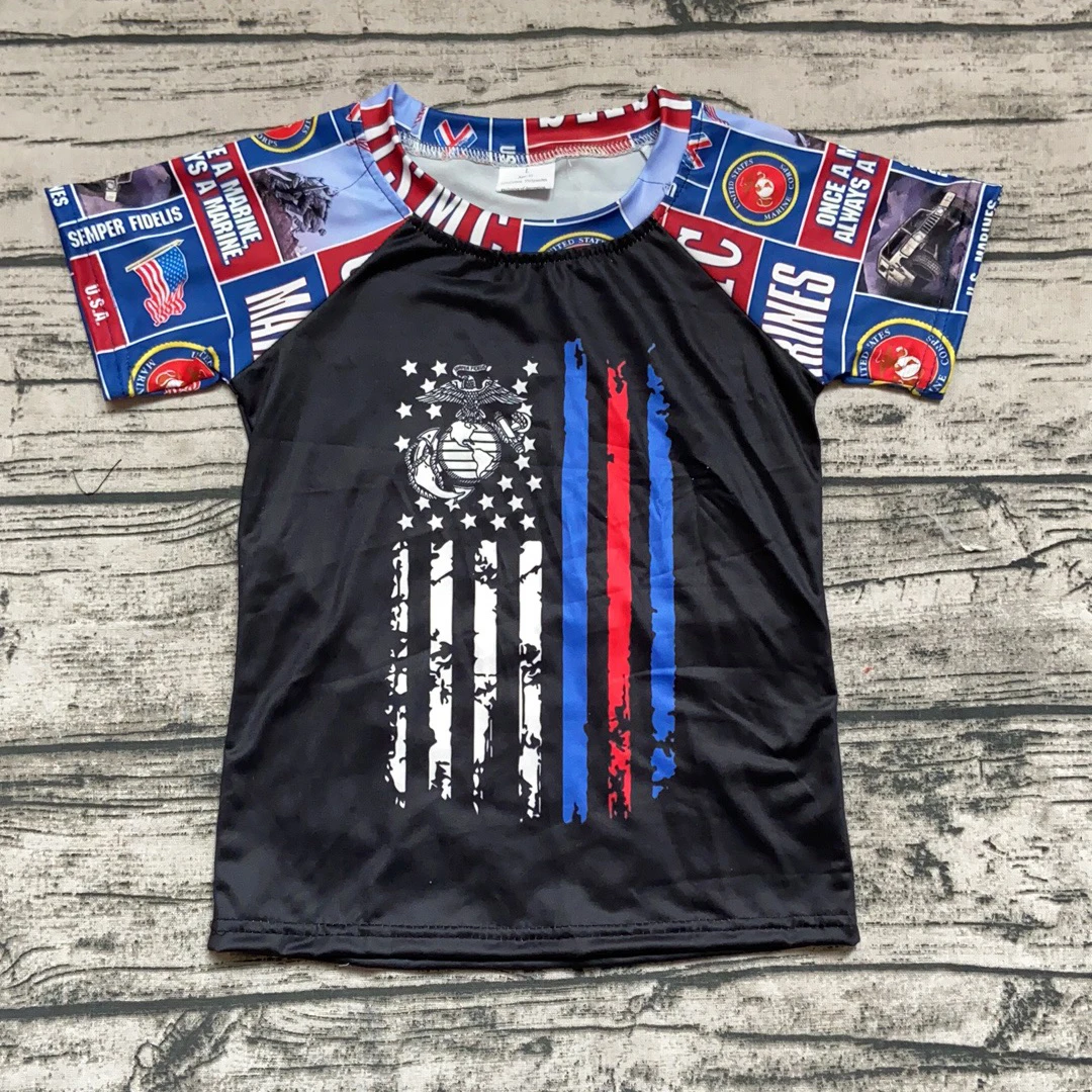 

2020 summer raglan shirt for baby boy style four