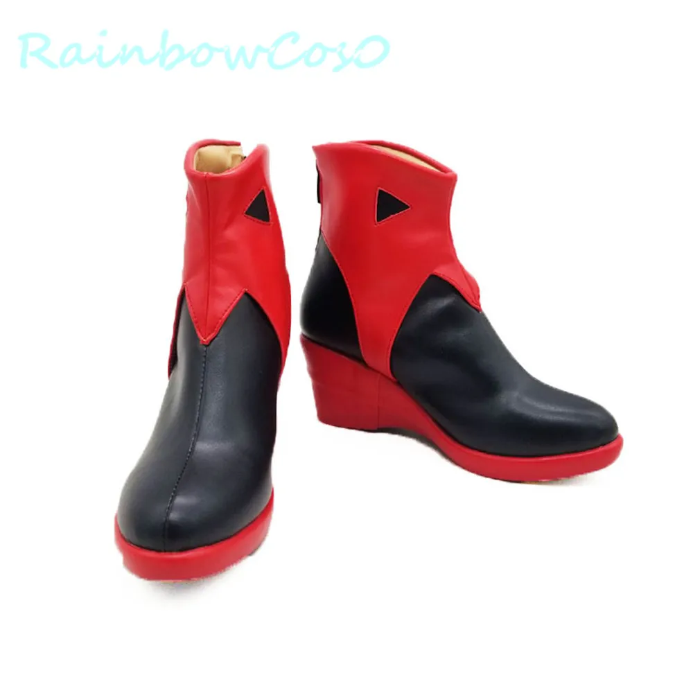 Бесплатная доставка обувь для косплея RainbowCos0 Виная Корона сапоги Yuzuriha Inori из