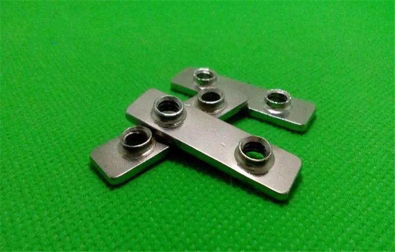 

Детали для 3D-принтера openbuilds, двойная Т-образная гайка, углеродистая сталь, хромированный, 1 шт.
