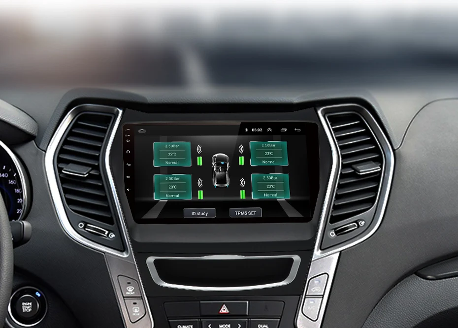 Junsun V1 2G+ 32G Android 9,0 для hyundai Santa Fe 3 2013- автомобильный Радио Мультимедиа Видео плеер навигация gps RDS 2 din dvd