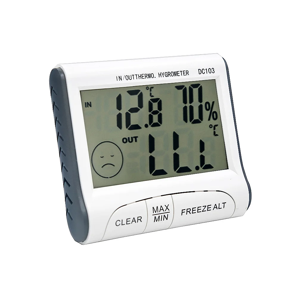Цифровая метеостанция термометр гигрометр измеритель температуры и влажности