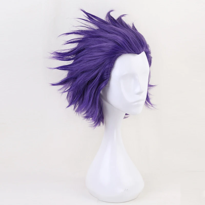 Anime My Hero Academia Cosplay Wigs Hitoshi Shinsou Hair Wig Boku no Synthetic Halloween Party | Тематическая одежда и