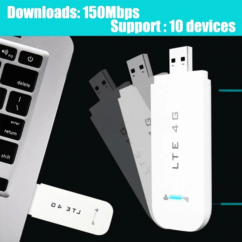 4GLTE 150 Мбит/с портативный беспроводной Интернет карта лоток маршрутизатор