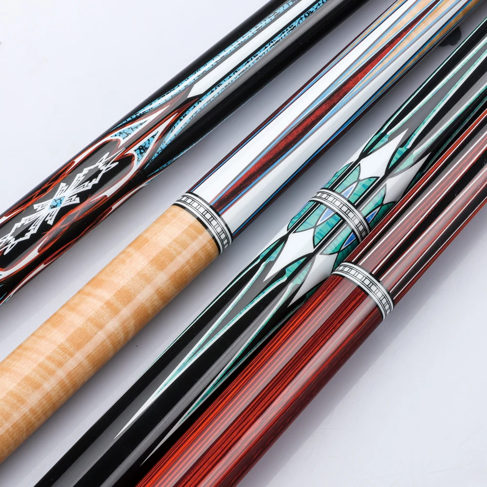 

ZOKUE KONLLEN Carom Stick Maple Shaft Carbon Fiber Shaft Carom 3 Cushion Cue Carom Cue Taper 12mm Tip 142cm Billiard Cue
