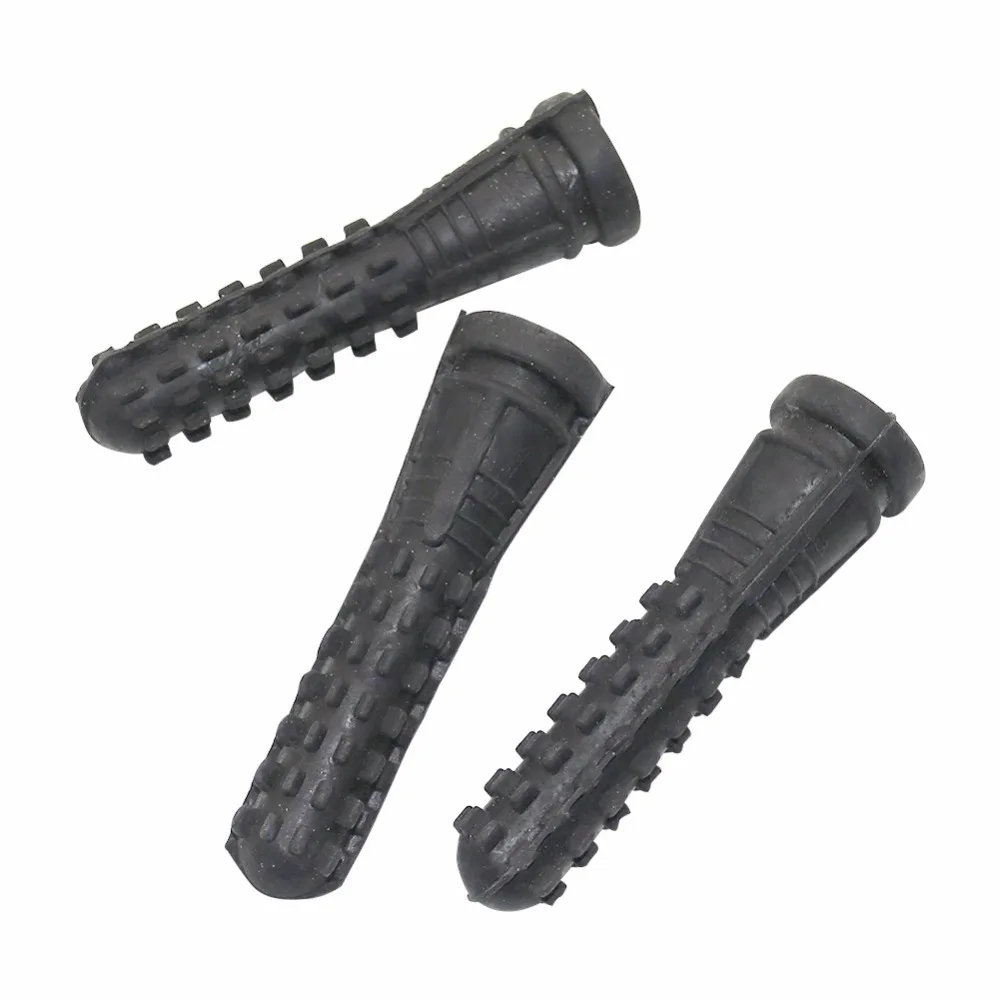 

50Pcs 9.2 cm Black High Quality Poultry Plucking Fingers Hair Removal Machine Glue Stick Chicken Plucker Beef Tendon Material