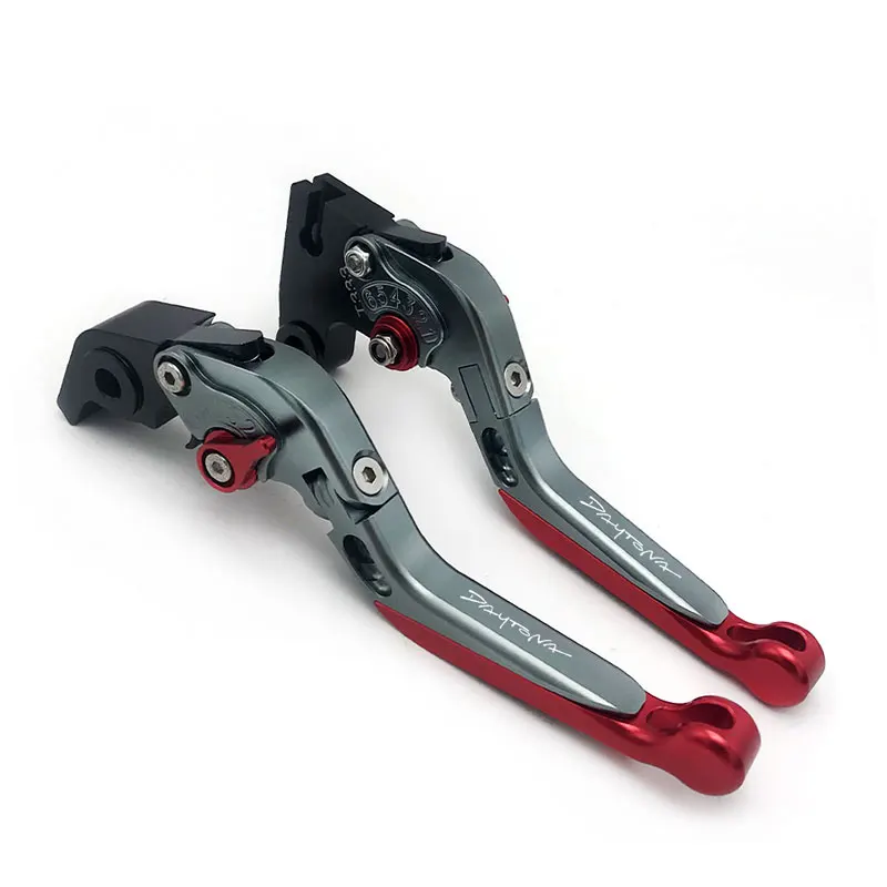 

For Triumph DAYTONA 600 650 2004 2005 Motorcycle Accessories CNC Aluminum Alloy Adjustable Folding Extendable Brake Clutch Lever