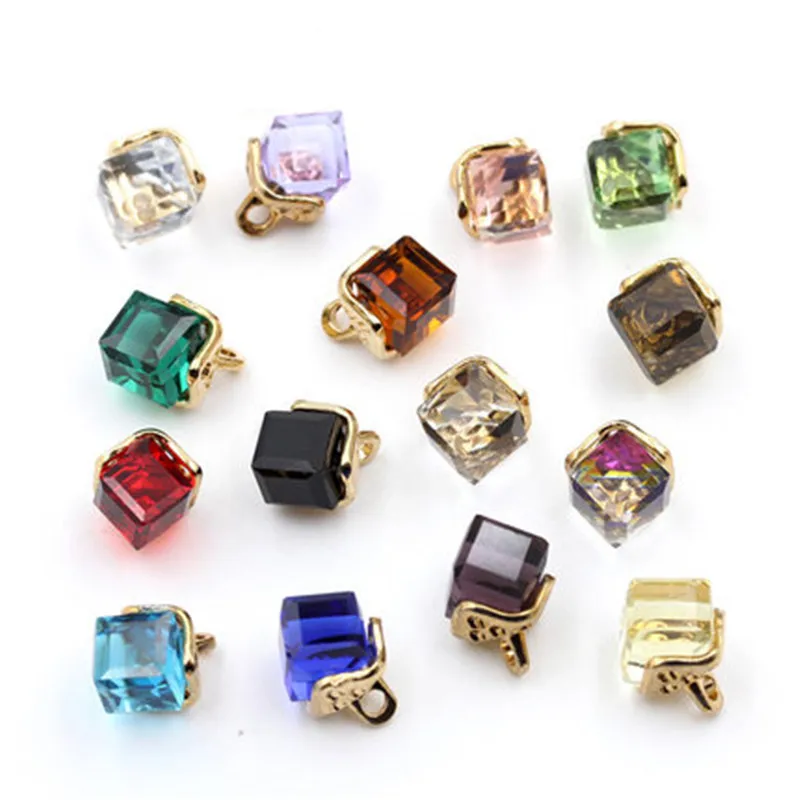 5 шт. декоративные пуговицы Стразы с кристаллами|Пуговицы| |