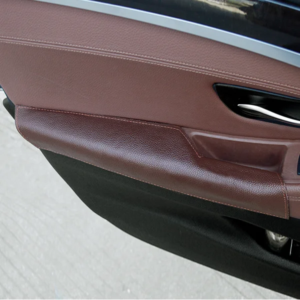 

Genuine Leather Door Armrest Cover For BMW 5 Series F10 F18 2011-2017 Car Interior Driver Side Door Armrest Handle Panel Cover