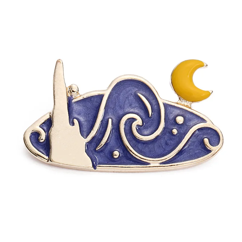 1 шт. новая эмалированная Брошь Стразы в красно-венецианском стиле Женская