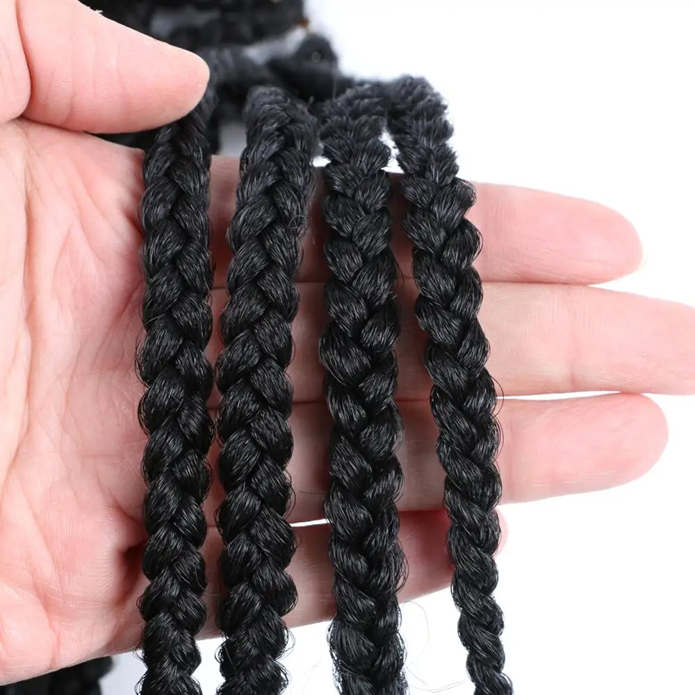 Ромашка 18 &quotкоробка косички кудрявые концы вязание крючком 22 корня/упаковка