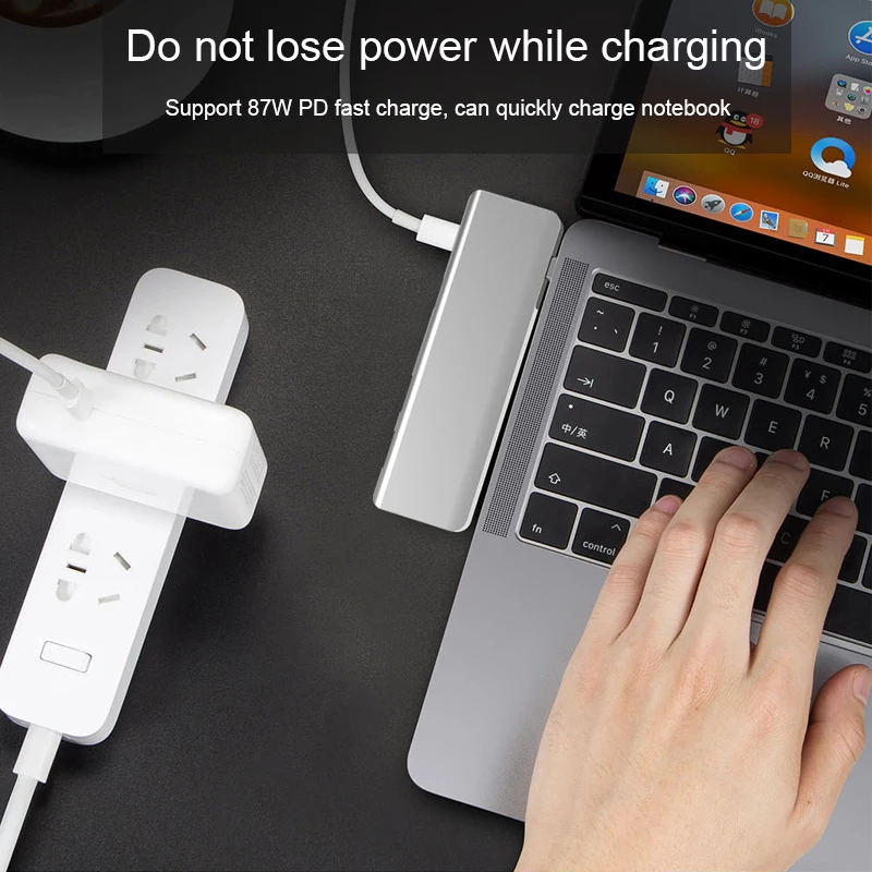 BKSCY USB C концентратор типа C для мульти USB 3,0 концентратор HDMI адаптер док-станция для MacBook Pro huawei P30/P20 USB-C 3,1 сплиттер 3 порта USB концентратор