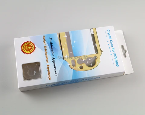 1 шт., прозрачный жесткий чехол, прозрачный защитный чехол для Sony psv2000 Psvita PS Vita PSV 2000, кристаллический корпус консоли