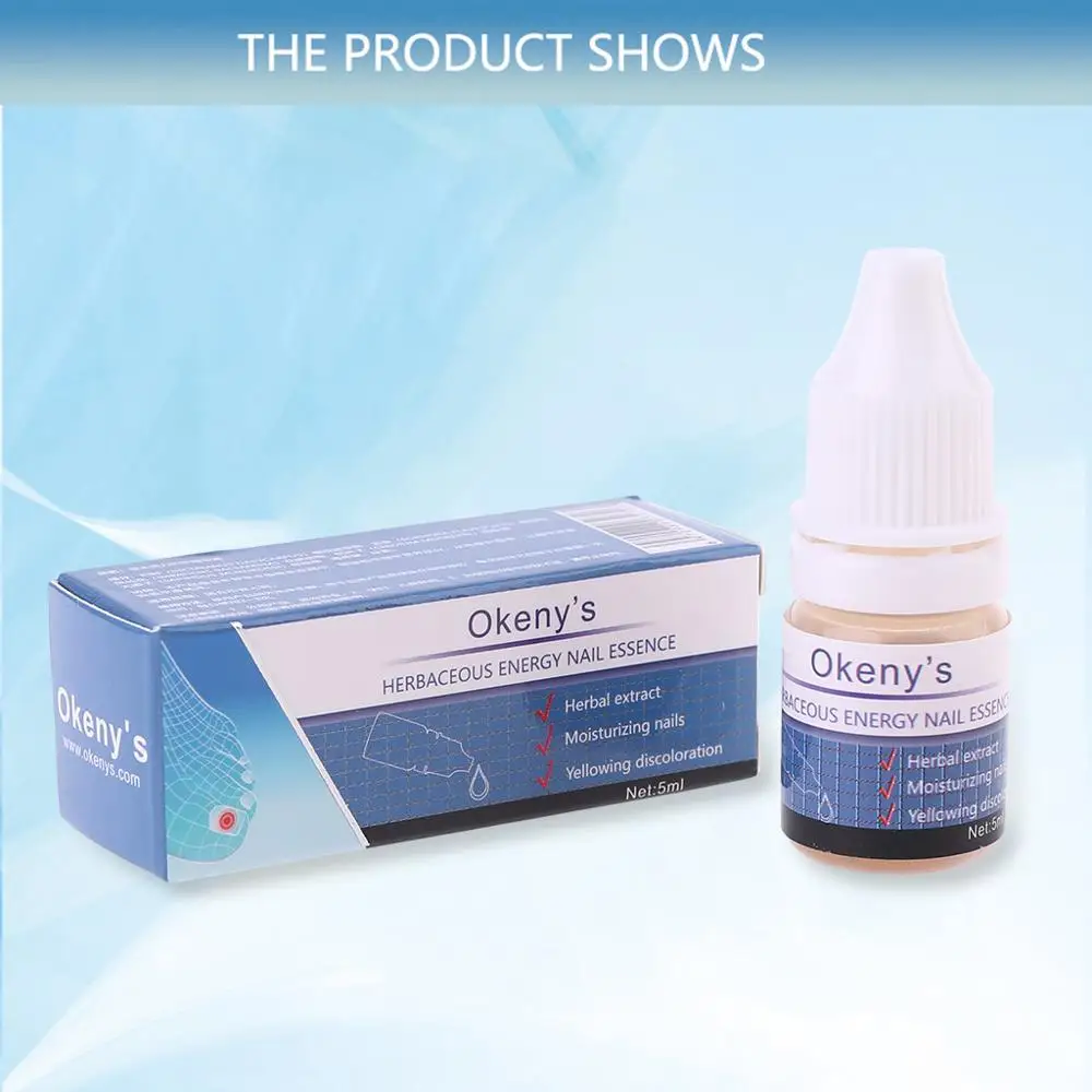 5 мл грибковое удаление пальцев ног Лечение ногтей гелевая эссенция яркий