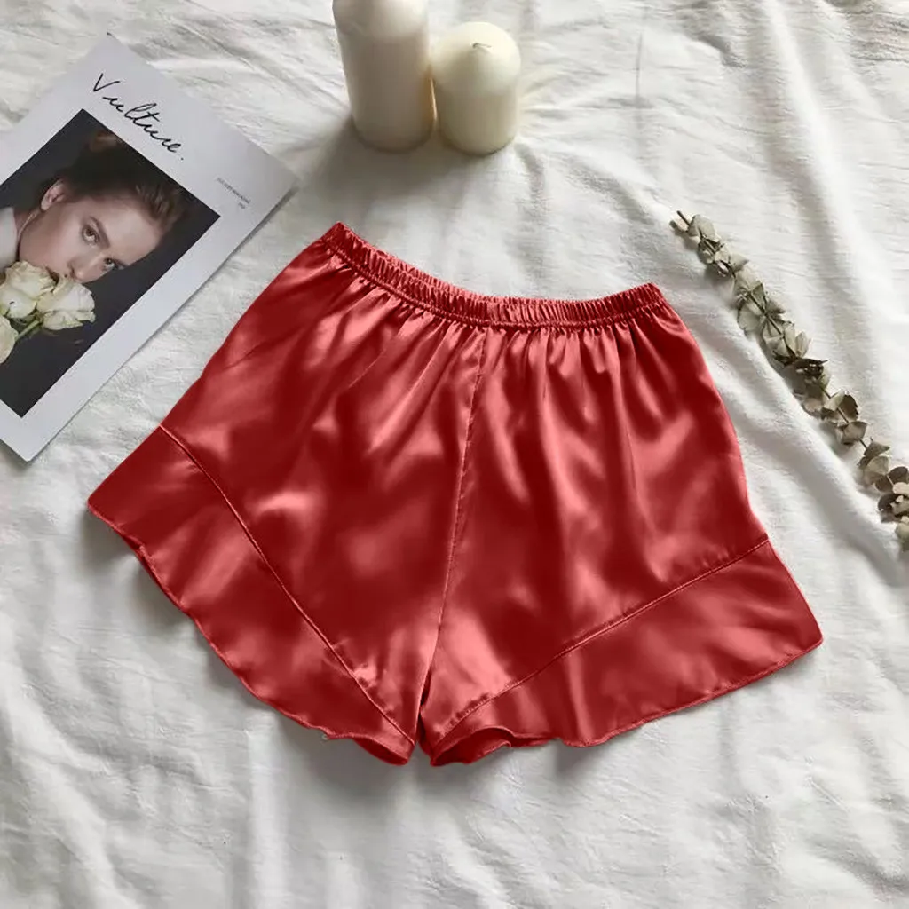 Новинка 2019 женские модные повседневные Пижамные шорты удобное нижнее белье