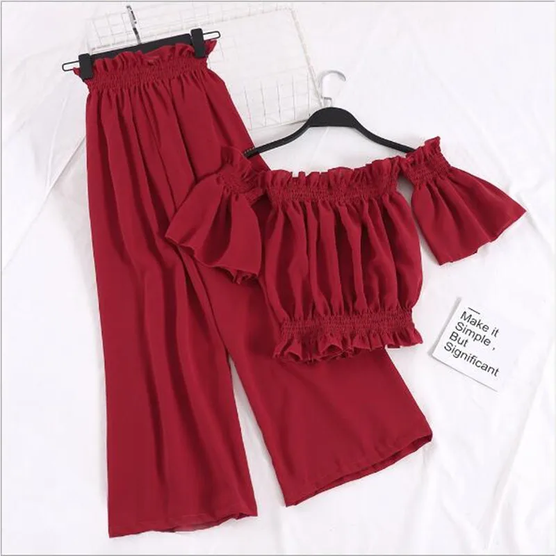 Новинка 2019 Летний Пляжный комплект из двух предметов женский сексуальный топ с