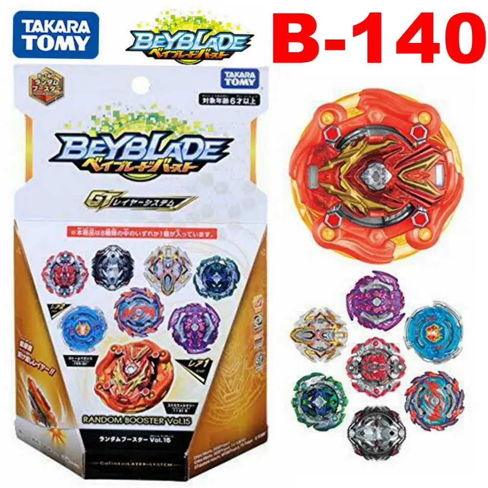 

Original Takara Tomy Beyblade BURST GT B-140 Random Booster Vol.15 (Random Item Inside)