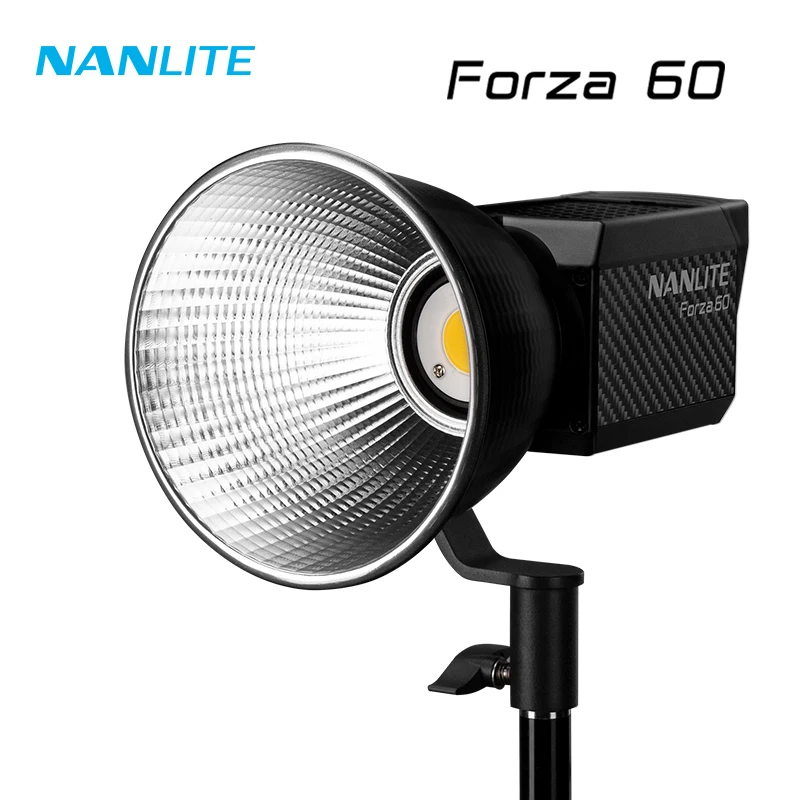Светодиодный прожсветильник Тор Nanlite Forza 60 Вт 5600K лампа для фотосъемки Nanguang
