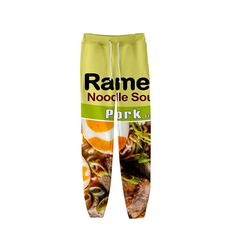 Брюки-джоггеры унисекс повседневные Длинные свободные штаны для фитнеса рамен