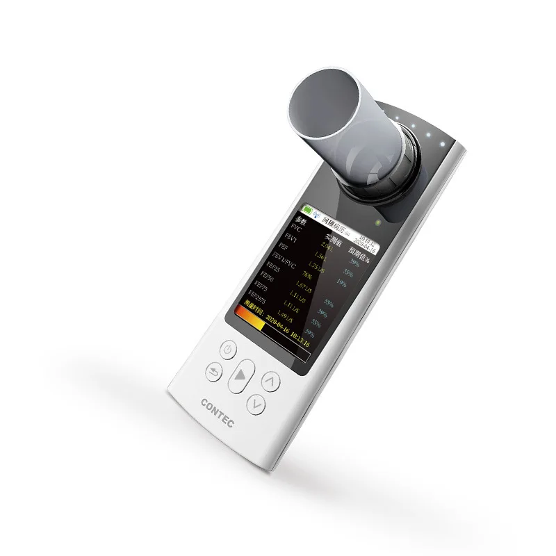 

Bluetooth Digital Spirometer Color Display Lung Function Breathing Pulmonary Diagnost USB Portable Medical Device Software SP80B