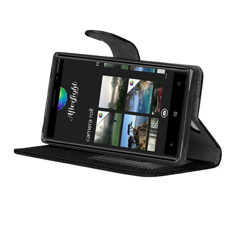 Для Lumia 830 чехол Роскошный кошелек Обложка на заднюю панель из искусственной кожи