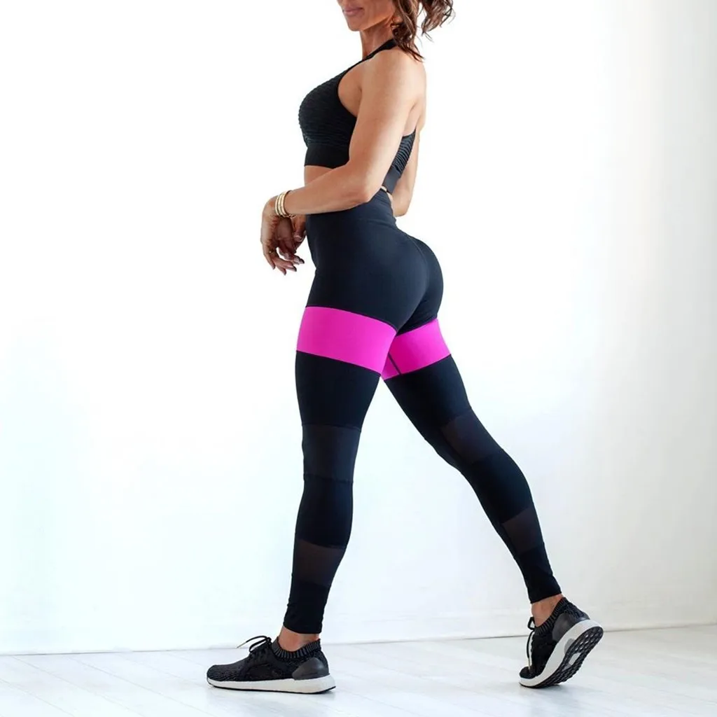 Women's Print Workout Leggings Fitness Sports Gym Running Athletic Pants Hip Push Up leggings fitnnes leginy