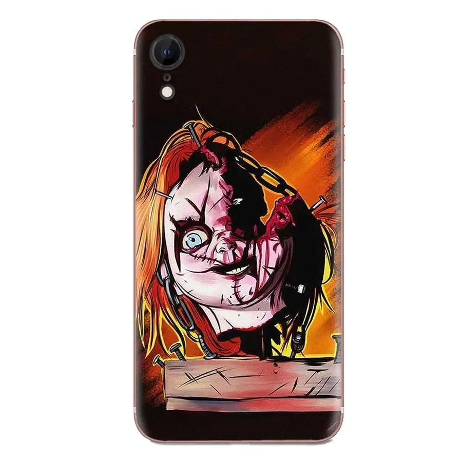 Для huawei Honor mate Nova Note 20 20s 30 5 5I 5T 7C 8A 8X9X10 Pro Lite Play мягкие узоры кукла Чаки ужас |