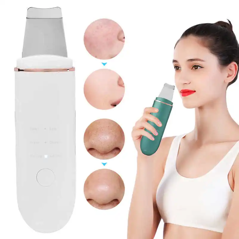 EMS ультразвуковой аппарат для очистки кожи лица Blackhead Удаление прыщей лифтинг