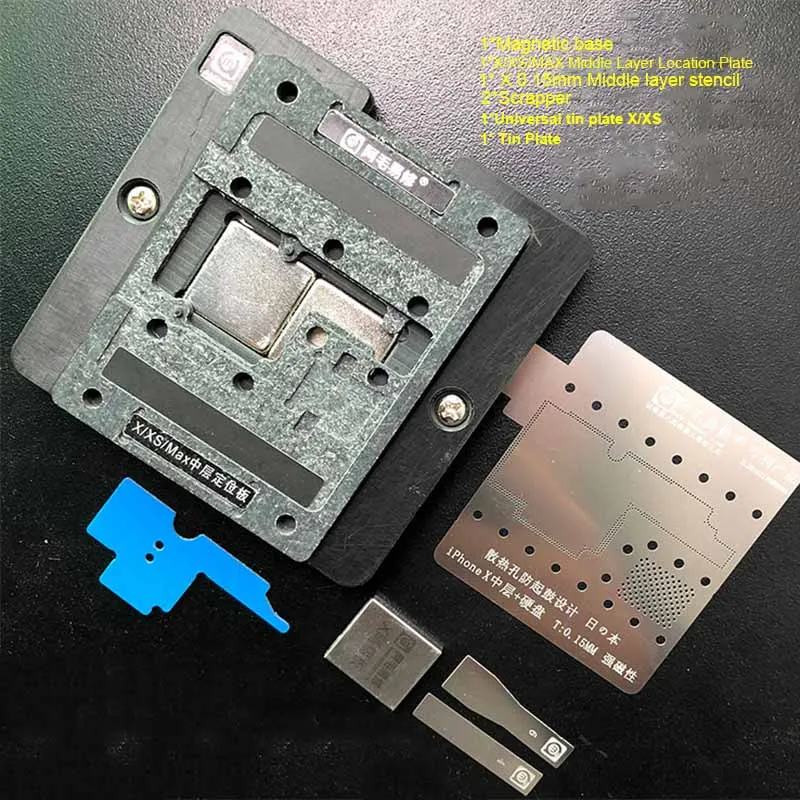AMAOE для телефона XS XSMAX X средний слой/средняя рамка/материнская плата BGA