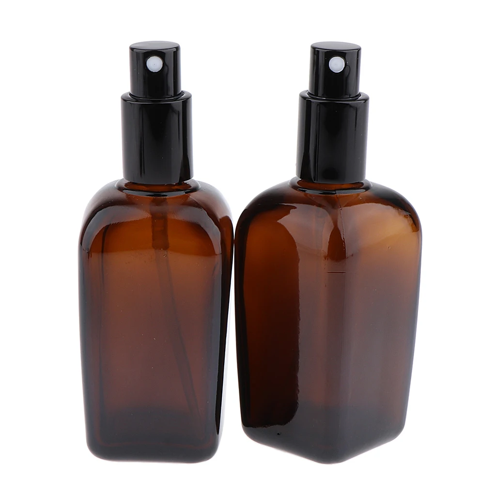 4 х пустые стеклянные косметические бутылки для путешествий 50 мл и 100 мл|Наборы